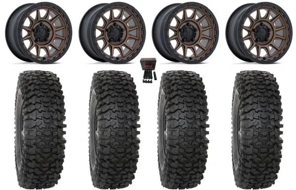 Fuel Piston 15″ Wheels Bronze +10mm 37″ RC500S Sticky Tires CFMoto UForce U10 Pro / U10 XL Pro / ZForce Z10 / Z10-4