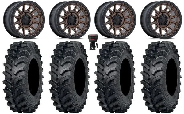 Fuel Piston 15″ Wheels Bronze +38mm 30″ MT911 Tires CFMoto UForce U10 Pro / U10 XL Pro / ZForce Z10 / Z10-4