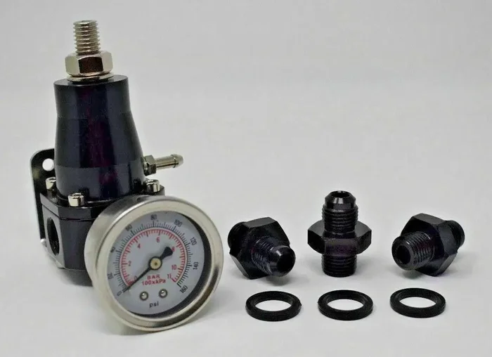 Fuel Pressure Regulator Gauge Rail Line B16 B18 B20 Si LS GSR B-Series Honda FPR