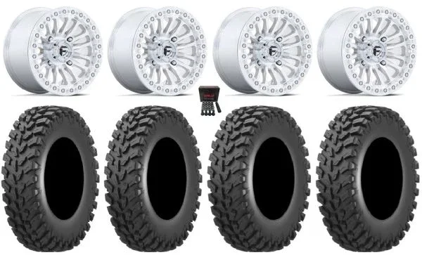 Fuel Rincon Bdlk 15″ Wheels Mh 30″ Cross Trail Tires Polaris RZR XP 1000 / PRO XP / Ranger XP 900/1000