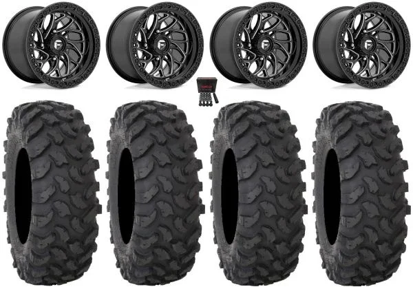 Fuel Runner 15″ Wheels Bk 30″ XTR370 Tires Polaris Sportsman / RZR / Ranger
