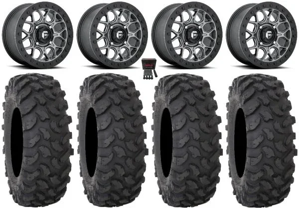 Fuel Tech Beadlock Gm 15″ Wheels 32″ XTR370 Tires Polaris RZR XP 1000 / PRO XP / Ranger XP 900/1000
