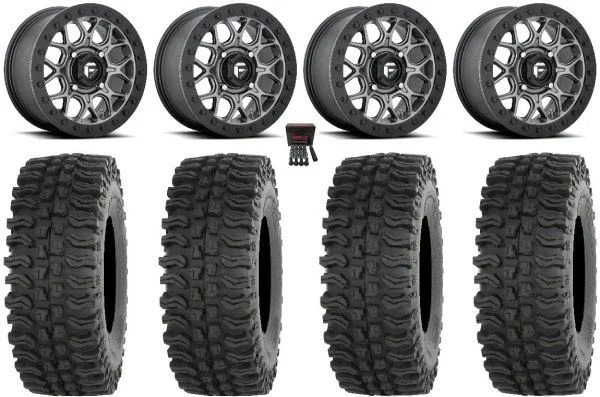 Fuel Tech Beadlock Gm 15″ Wheels 35″ BDC Tires Polaris Sportsman / RZR / Ranger