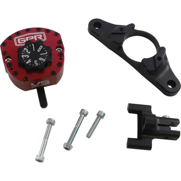 GPR 0414-0650 5-5011-4034R V5-S Steering Damper Steering Damper – Red – V5-S – R6