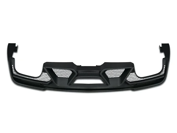 GT500 Style Rear Diffuser (Textured Black) for Mustang 2018-23 | #MU18-GT500-RD | MP CONCEPTS