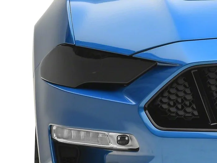 Headlight Covers (Smoked) for Mustang 2018-23 | #408479 | SpeedForm