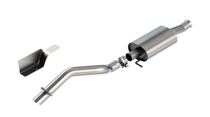 High Clearance S-Type Cat-Back Exhaust for Jeep Wrangler 2.0L 2018+ | #140861 | Borla