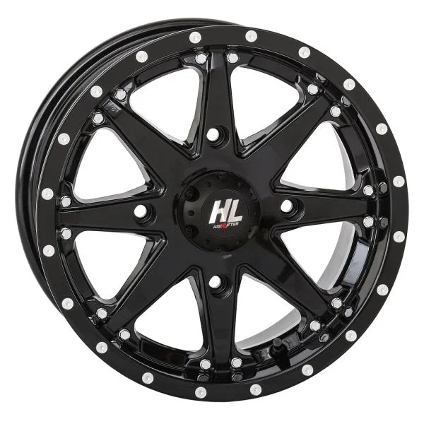 High Lifter by STI HL10 14×7 ATV/UTV Wheel – Gloss Black (4/110) 5+2 [14HL-1210]