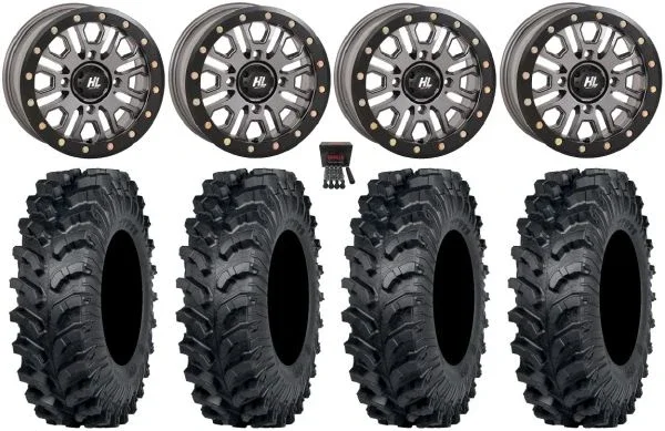 High Lifter HL23 Bdlk 14″ Wheels Gm 30″ MT911 Tires Polaris RZR XP 1000 / PRO XP / Ranger XP 900/1000