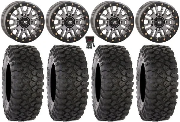 High Lifter HL23 Bdlk 15″ Wheels Gm 35″ XC450 Tires Polaris RZR XP 1000 / PRO XP / Ranger XP 900/1000