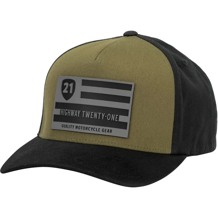 Highway 21 Patriot Hat Green/Black