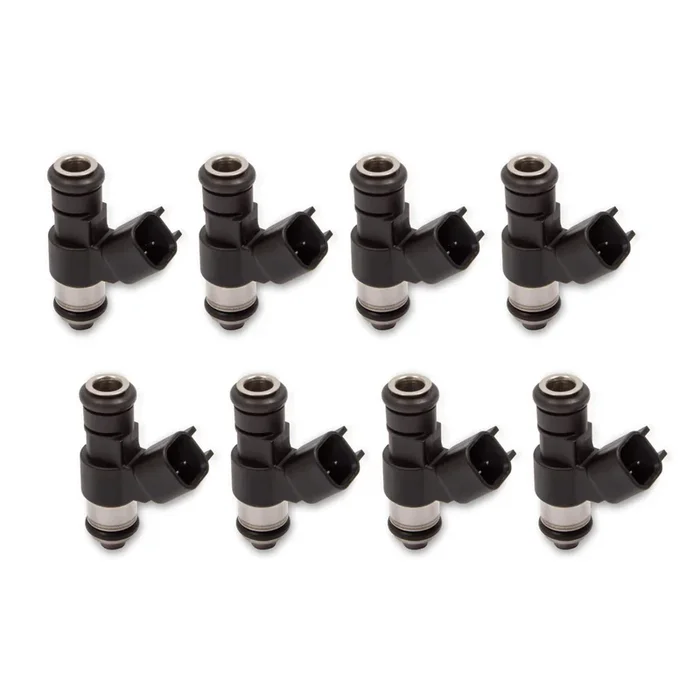 Holley EFI Terminator X Fuel Injector – 76 lb/hr – High Impedance – Flow Matched – EV6/Pico – USCAR Connector (Set of 8)