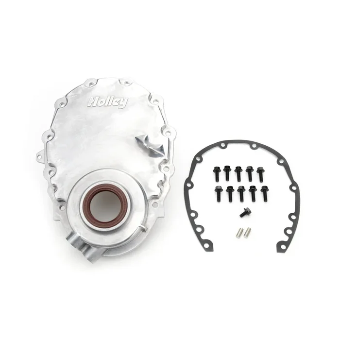 Holley Timing Cover – 1-Piece – Small Block Chevy