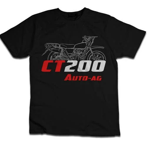 Honda CT200 1984 T-Shirt, Motorcycle Tee for Riders