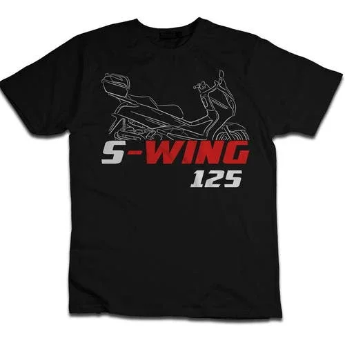 Honda S-Wing 125 2007–2015 T-Shirt, Motorcycle Tee for Riders