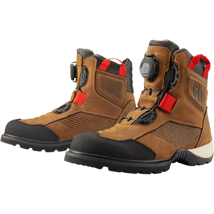 Icon Stormhawk Boots – Brown – Size 9 [MPN: 3403-1164]