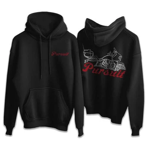 Indian Pursuit 2023-2024 Hoodie, Motorcycle Hoodie Pullover for Riders
