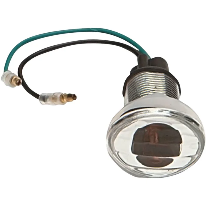 K&S Flat Oval Marker Light – Mini – Clear 25-8281