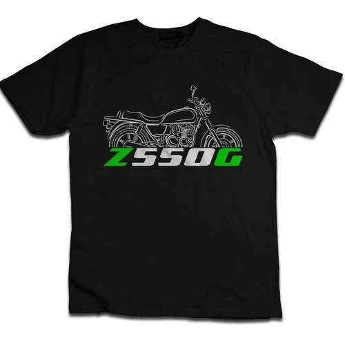Kawasaki Z550G 1983-1990 T-Shirt, Motorcycle Tee for Riders