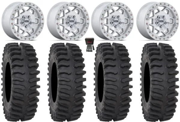 KMC Torx Bdlk 15″ Wheels Bk +38mm 32″ XT400 Tires CFMoto UForce U10 Pro / U10 XL Pro / ZForce Z10 / Z10-4