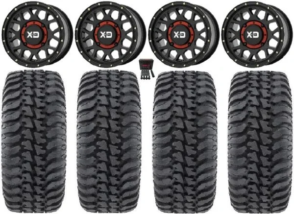 KS135 Grenade 14″ Wheels 32″ Regulator Tires Kawasaki Teryx Mule