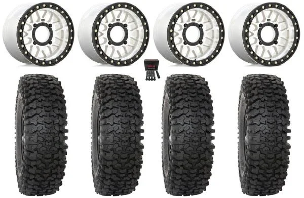 KS235 Grenade Bdlk 15″ Wheels Mh +38mm 35″ RC500 Tires Kawasaki Teryx Mule