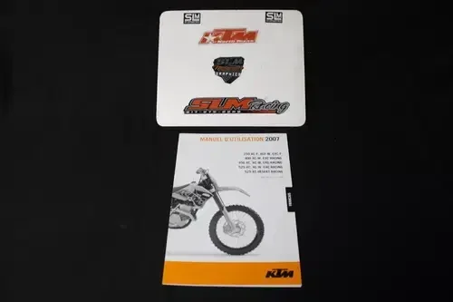 KTM OEM FRENCH OWNERS MANUAL 2007 250 XC-F XCF-W EXC-F, 400 450 425 XC XC-W EXC