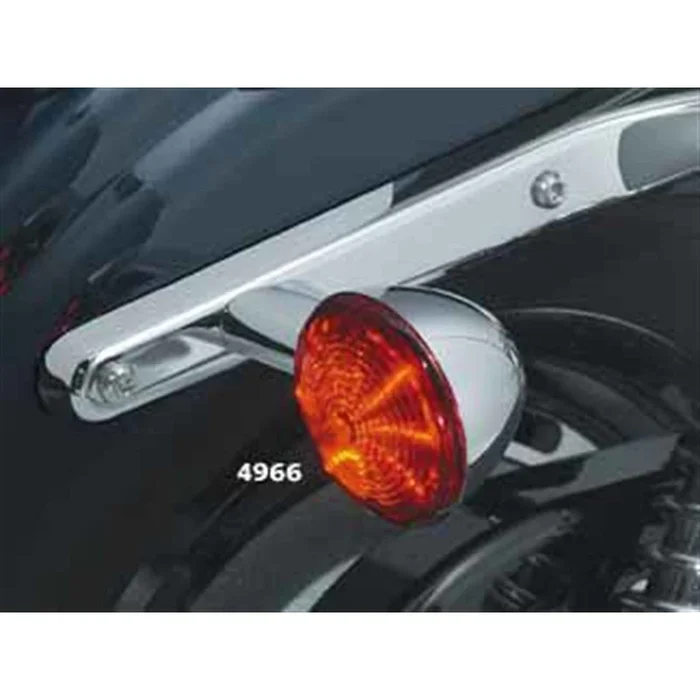 Kuryakyn Panacea™ Rear Turn Signal Insert – 3 ” Classic Bullet Style – Red Lens 4966