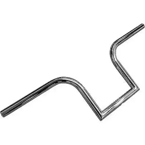 LA Choppers Chrome 8″ Bourbon Ape Hangers Old School 1″ Handlebars for Harley