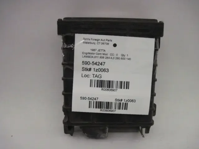 LAMBDA CONTROL COMPUTER 4000 GOLF JETTA 85 86 87 88 – 606907
