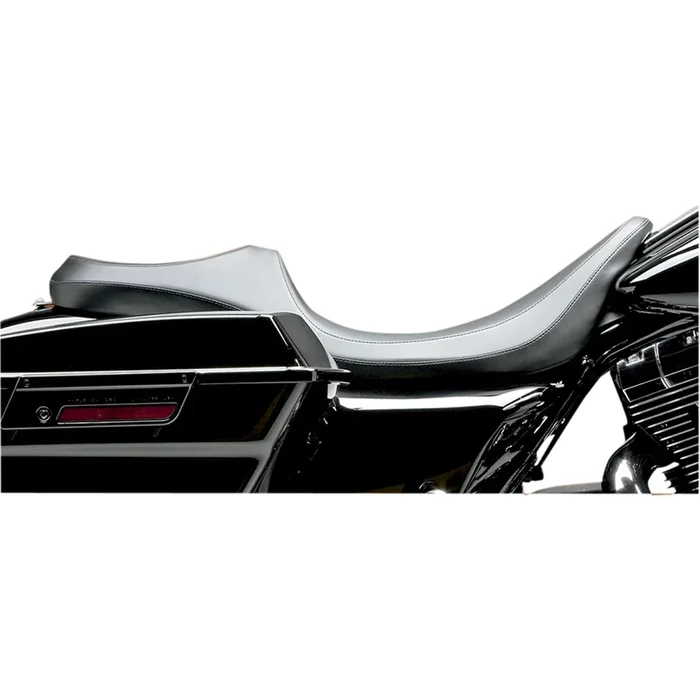 LE PERA 0801-0611 LK-817DL Villain Daddy Long Legs Vinyl Seat – Smooth – Black – FL ’08-’23