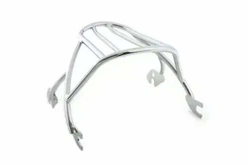 Luggage Rack Chrome Detachable Type for Harley Davidson by V-Twin