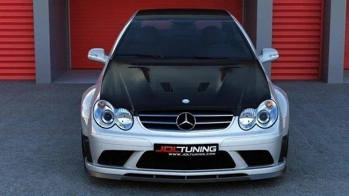 Maxton Design BONNET MERCEDES CLK W209 ME-CLK-209-BLACK-M1F