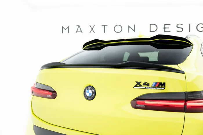 Maxton Design Bottom Spoiler Cap 3D BMW X4 M F98 Facelift BM-X4-02-MPACK-CAP2G