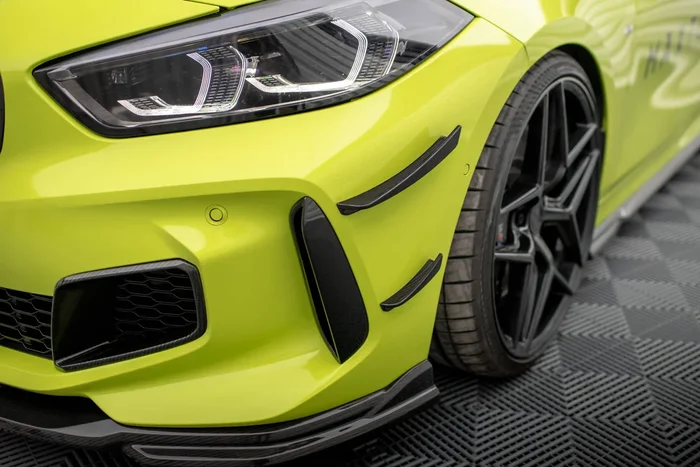 Maxton Design Carbon Fiber Front Bumper Wings (Canards) Prepreg BMW 1 M-Pack / M135i / 128ti F40 CF-BM-1-40-M-CAN1+CAN2-245-P