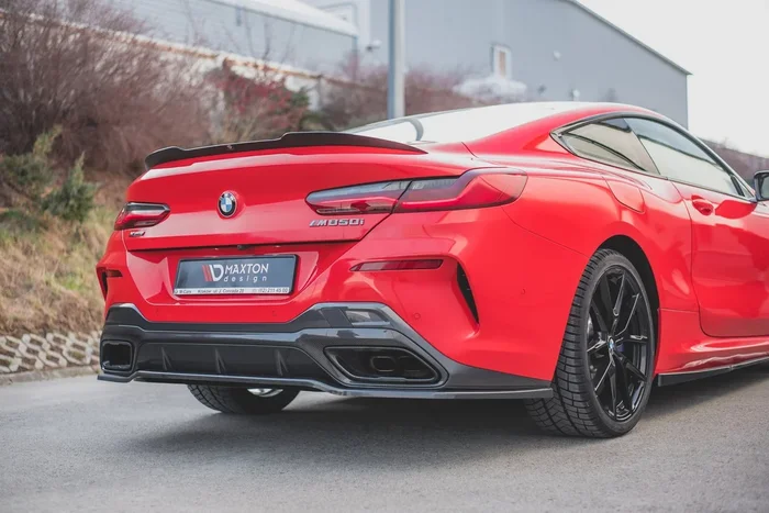 Maxton Design Rear Splitter BMW 8 Coupe M-Pack G15 BM-M850-G15-RD1G