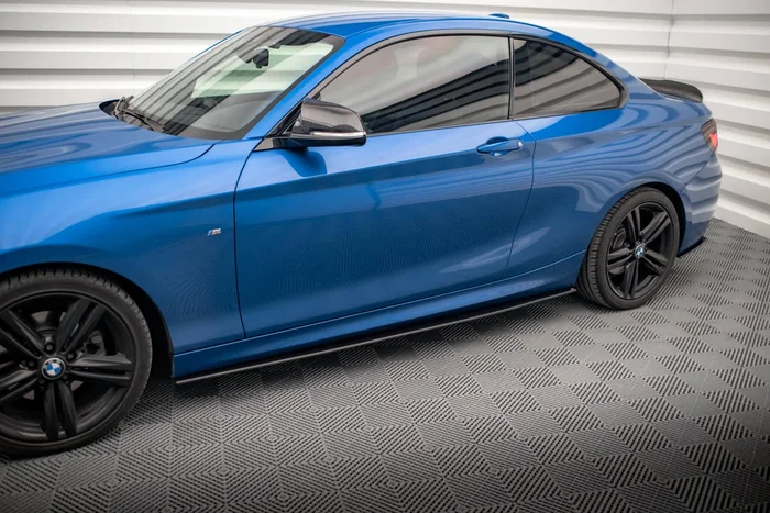 Maxton Design Street Pro Side Skirts Diffusers BMW 2 M-Pack F22 BM222MPACKCNC-SD1B