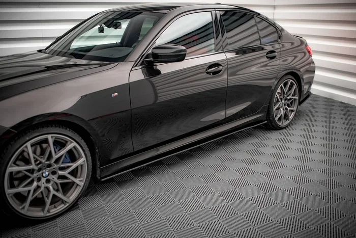 Maxton Design Street Pro Side Skirts Diffusers BMW 3 M-Pack G20 / G21 BM320MPACKCNC-SD1B
