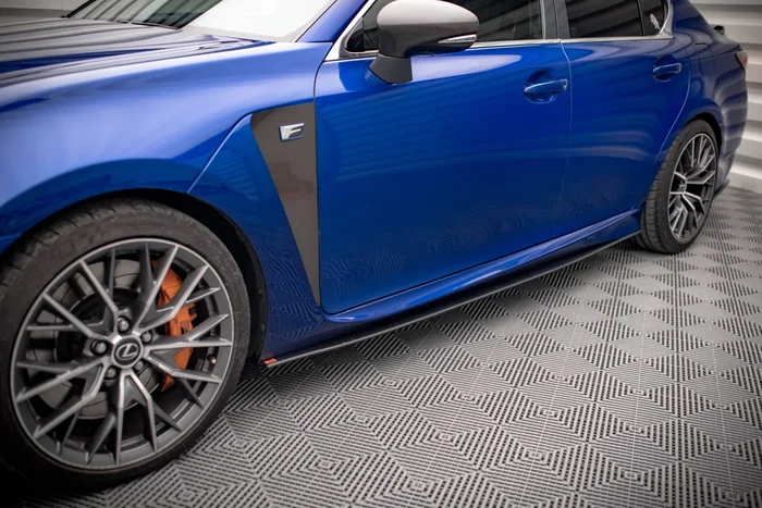 Maxton Design Street Pro Side Skirts Diffusers Lexus GS F Mk4 Facelift LEGSF4FCNC-SD1B