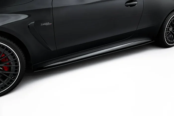Maxton Design Street Pro Side Skirts Diffusers Mercedes-AMG CLE 53 C236 MECLE23653AMGCNC-SD1BRB