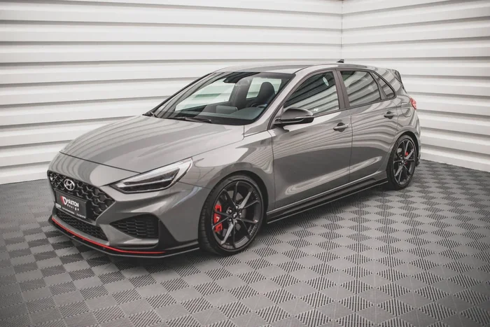 Maxton Design Street Pro Side Skirts Diffusers V.2 Hyundai I30 N HYI303FNCNC-SD1B