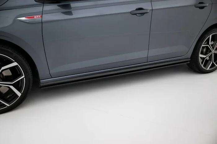 Maxton Design Street Pro Side Skirts Diffusers Volkswagen Polo GTI Mk6 Facelift VWPO6FGTICNC-SD1B