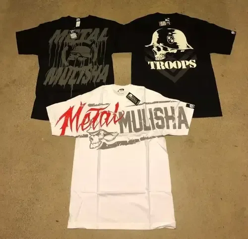 Metal Mulisha GOO CLINKER TIES TROOPS 3 T-Shirts Tee Tees Medium M Short-Sleeve