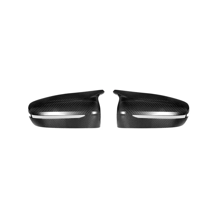 MHC+ BMW M5 F90 Wing Mirror Covers In Gloss Pre Preg Carbon Fibre (2018+ F90)