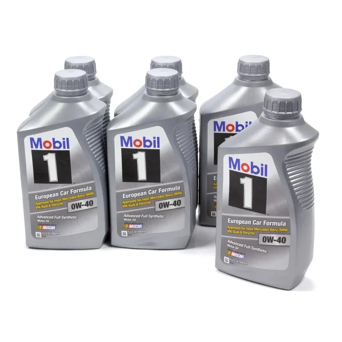 Mobil 1 0W-40 Synthetic Motor Oil – 1 Quart (Case of 6)
