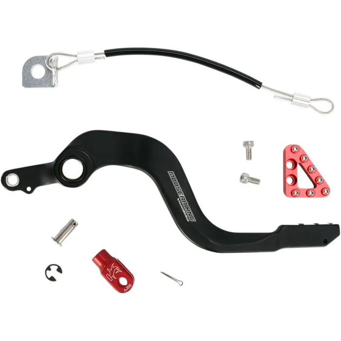 Moose Offroad Brake Pedal – Red for Honda [MPN: 1610-0334]