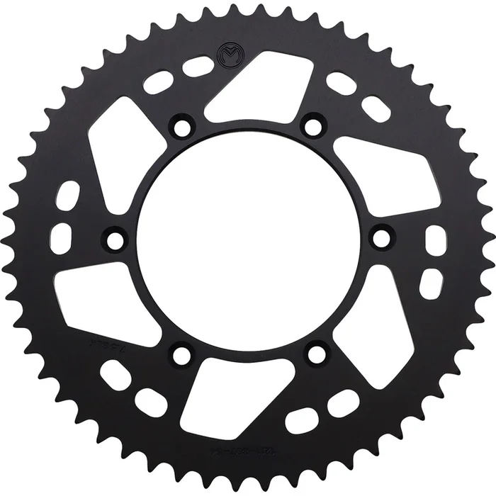 Moose Offroad Rear Aluminum Sprocket – Black – 54 Tooth 1211-897-54-10