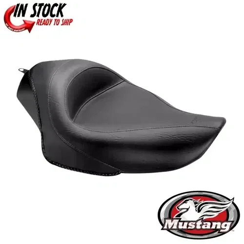Mustang Vintage Solo Seat No Studs 3.3 Gallon Tank 2004+ Harley Sportster XL
