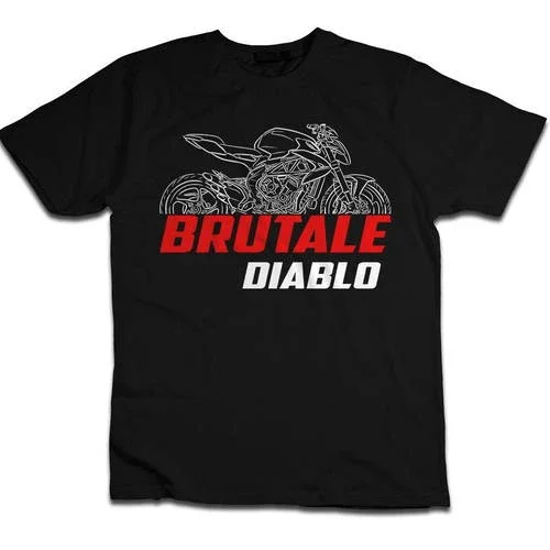 MV Agusta Diablo Brutale 2018 T-Shirt, Motorcycle Tee for Riders