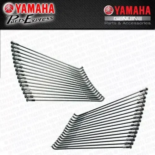 NEW 2012 – 2024 YAMAHA SUPER TENERE XTZ 1200 OEM FRONT WHEEL SPOKE & NIPPLE SET